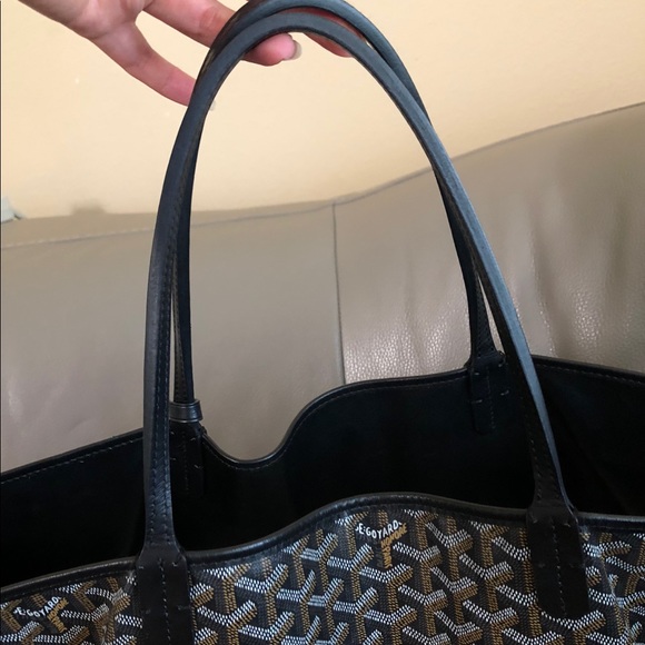 Goyard Black Anjou Reversible PM Tote Bag - Picture 2 of 8